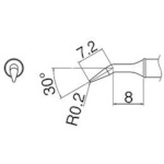 白光　こて先　０．２ＲＬＢ型＿