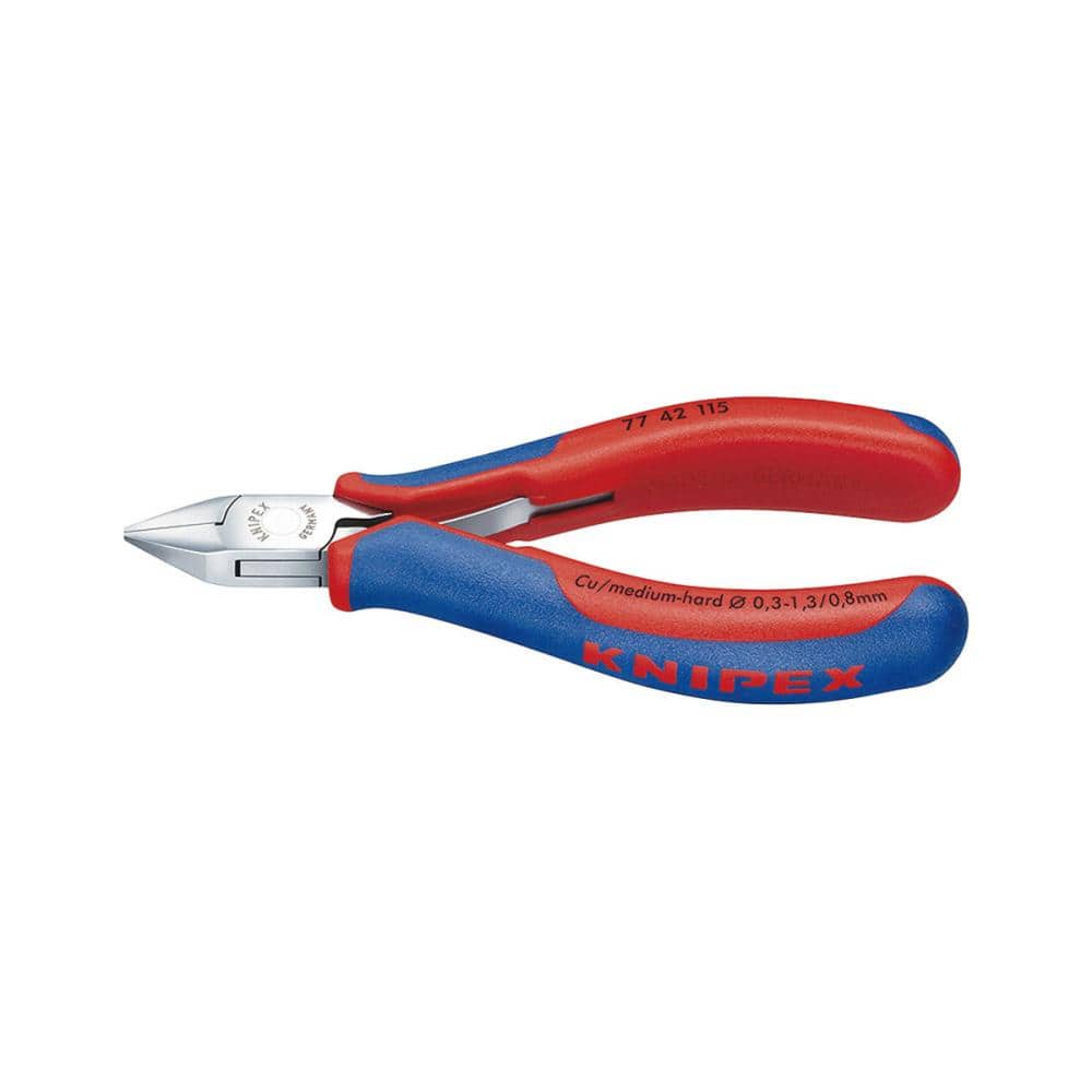 ＫＮＩＰＥＸ　エレクトロニクスニッパー　１３０ｍｍ　コンフォートハンドル　７７４２－１３０