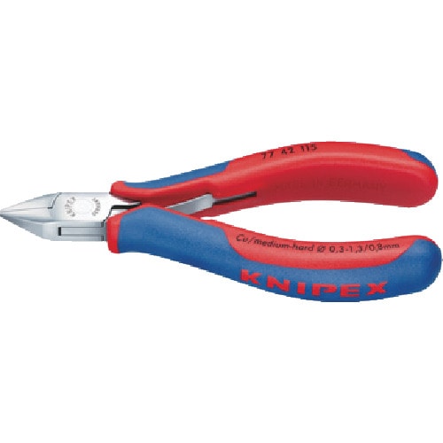 KNIPEX 精密用ニッパー 115mm_