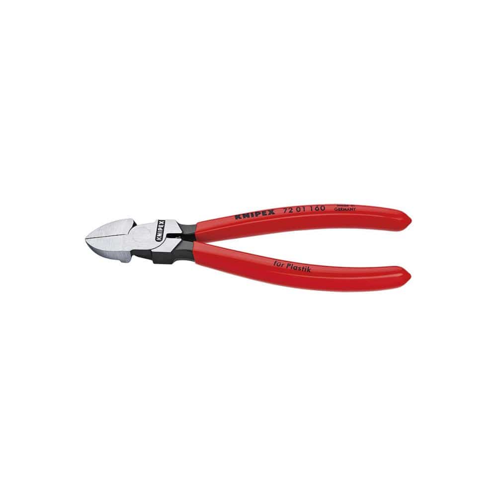 ＫＮＩＰＥＸ　プラスチック用ニッパー　１４０ｍｍ　プラスチックコーティングハンドル　７２０１－１４０