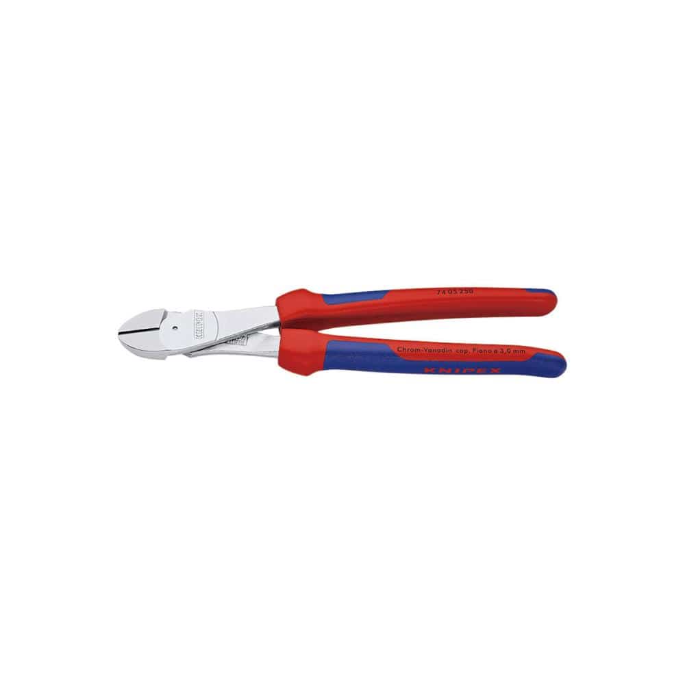 ＫＮＩＰＥＸ　強力型斜ニッパー（硬線用）　２５０ｍｍ　コンフォートハンドル　７４０５－２５０