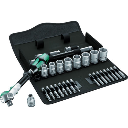 Wera 8100SB6 サイクロップラチェット「スピード」セット 3/8_
