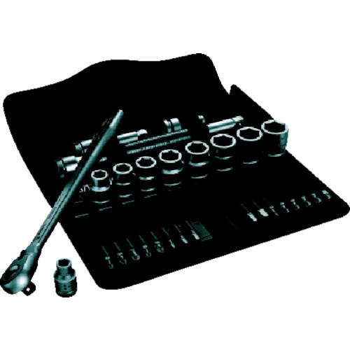 Wera 8100SB11 サイクロップラチェット「メタル」セット 3/8_