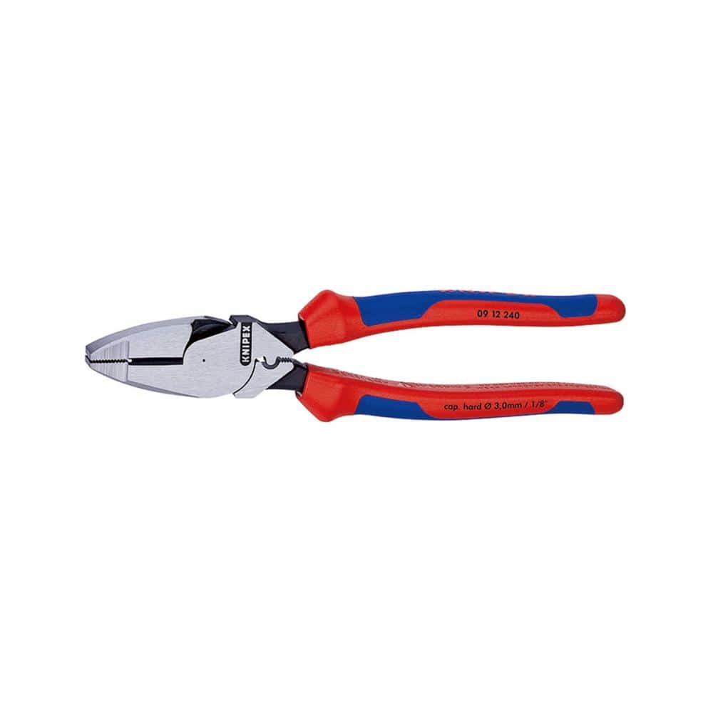 KNIPEX 圧着付 架線工事用強力ペンチ 240mm コンフォートハンドル 0912-240