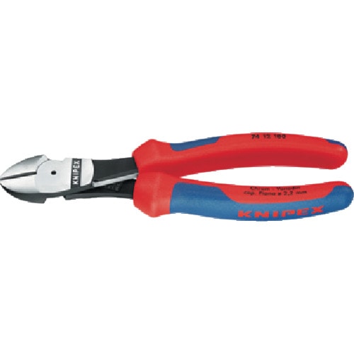 ＫＮＩＰＥＸ　強力型ニッパー　バネ付　１６０ｍｍ＿