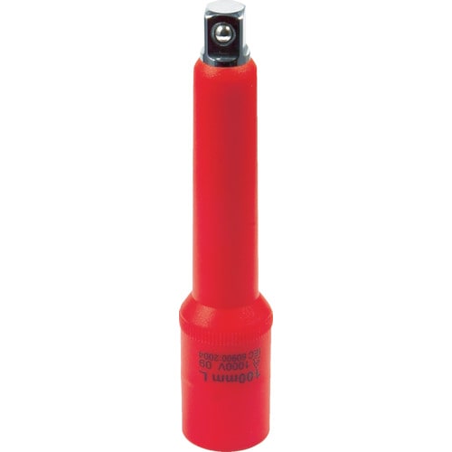 Ｔｅｃｈ－ＥＶ　絶縁工具　エクステンションバー　３／８　１００ｍｍ＿