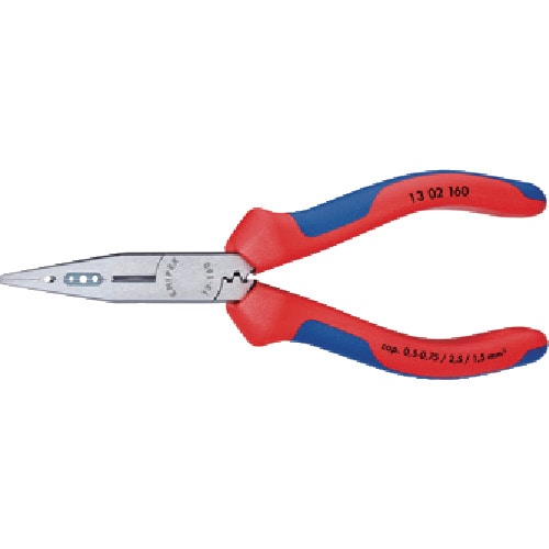 ＫＮＩＰＥＸ　電気技師用ラジオペンチ　１６０ｍｍ＿