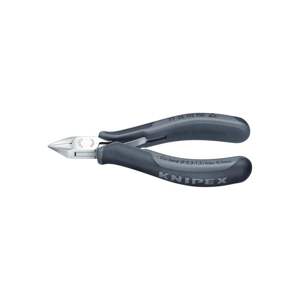 ＫＮＩＰＥＸ（クニペックス）　エレクトロニクスニッパー　ＥＳＤ　１１５ｍｍ　７７３２－１１５ＥＳＤ