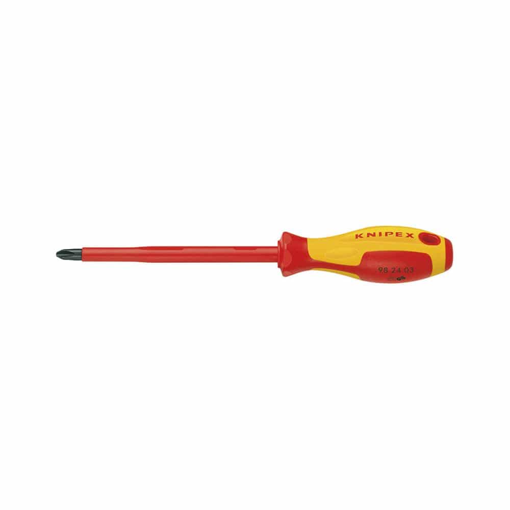KNIPEX(クニペックス) 1000V 絶縁プラスドライバー #0 9824-00