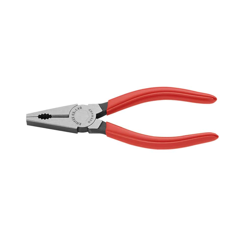 KNIPEX(クニペックス) ペンチ 140mm プラスチックコーティングハンドル 0301-140
