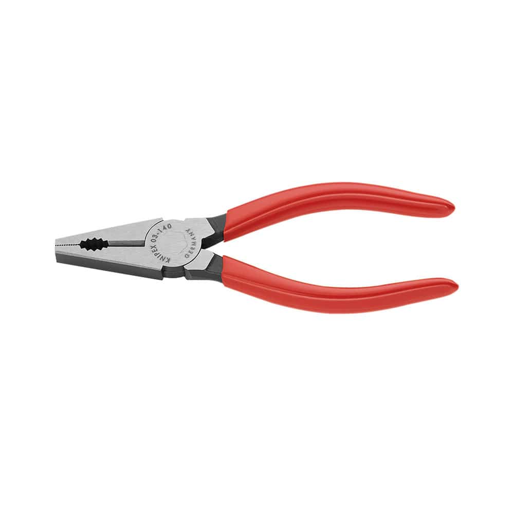 ＫＮＩＰＥＸ（クニペックス）　ペンチ　１４０ｍｍ　プラスチックコーティングハンドル　０３０１－１４０