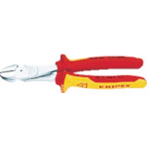 ＫＮＩＰＥＸ　絶縁１０００Ｖ強力型ニッパー　１８０ｍｍ＿