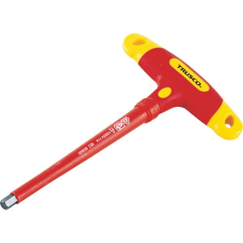TRUSCO 絶縁T型六角棒レンチ 2.5mm_