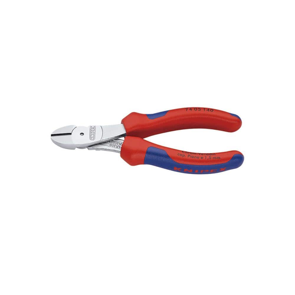 ＫＮＩＰＥＸ　強力型斜ニッパー（硬線用）　１４０ｍｍ　コンフォートハンドル　７４０５－１４０