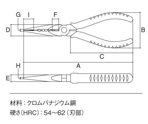 スリーピークス　万能ラジオペンチ　ＢＲ‐１５０Ｚ‐Ｓ　　　　