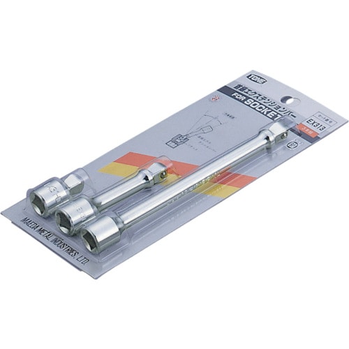 TONE 首振エクステンションバー 差込角9.5mm 3本セット EX313_