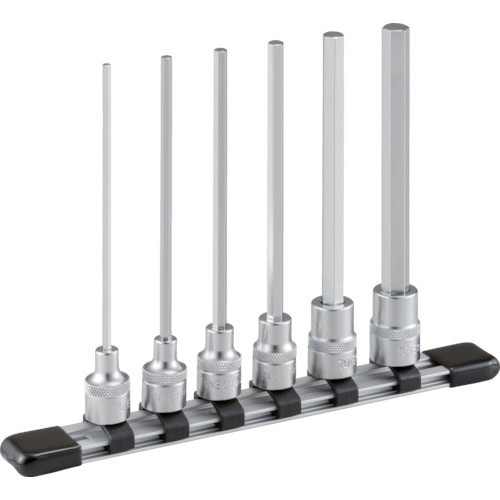 TONE 超ロングヘキサゴンソケットセット(ホルダー付)6pcs HH306LL_