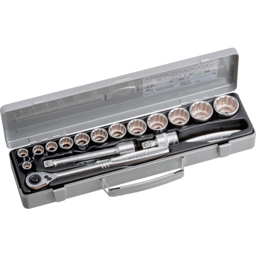 TONE ソケットレンチセット 差込角12.7mm 17点セット 760M_