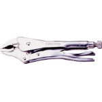 エビ　バイスプライヤ　カーブタイプ（カッター付）　１７８ｍｍ＿