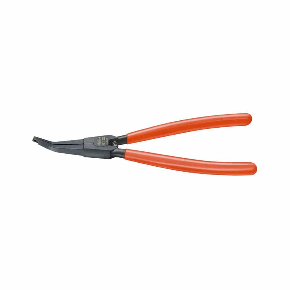 KNIPEX リテイナー スナップリングプライヤー 先端30°曲200mm 4521-200