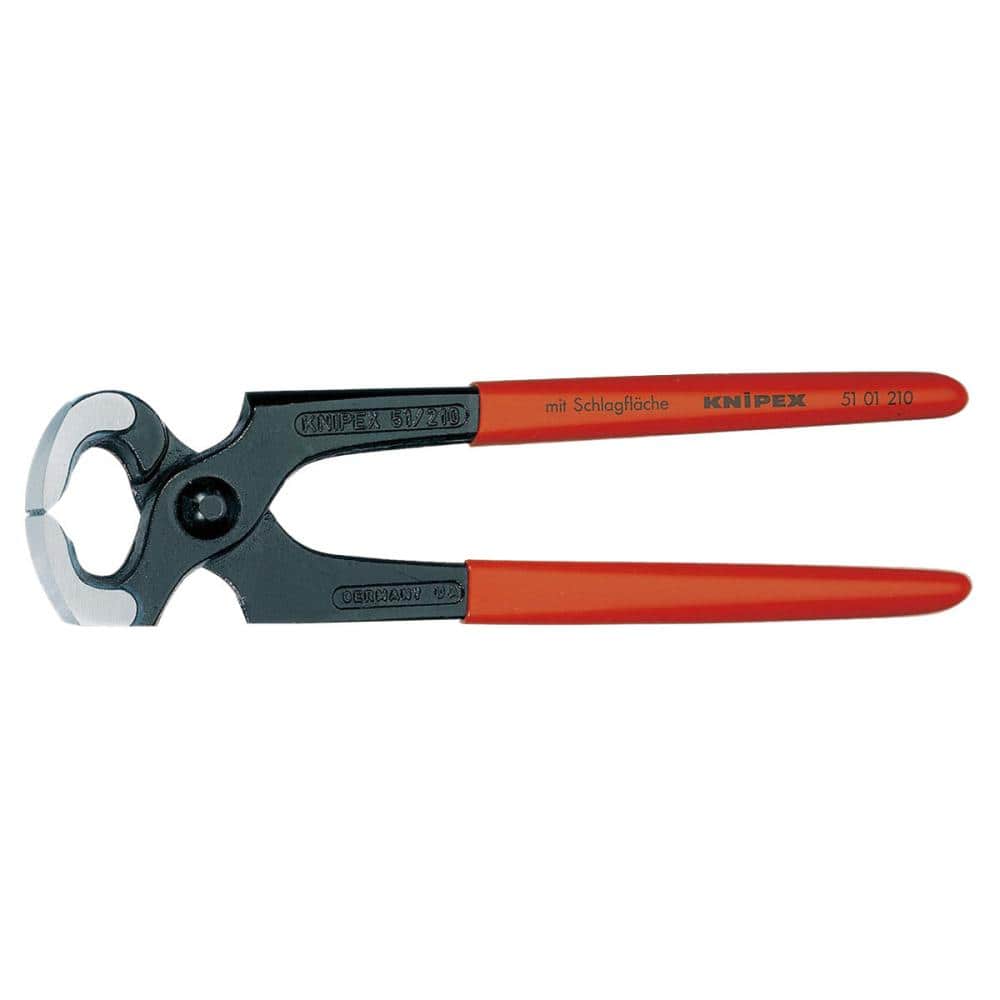 KNIPEX ヤットコ カーペンタープライヤー 210mm プラスチックハンドル 5101-210