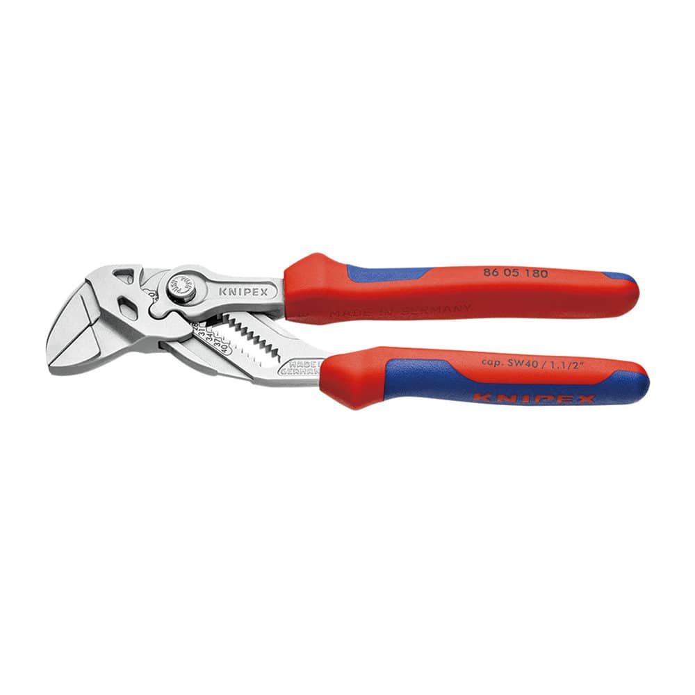 ＫＮＩＰＥＸ　プライヤーレンチ（径３５ｍｍ）　１８０ｍｍ　コンフォートハンドル　８６０５－１８０