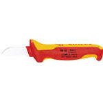 ＫＮＩＰＥＸ　絶縁電工ナイフ　１８０ｍｍ＿
