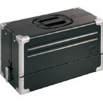 TONE ツールケース(メタル) V形3段式 マットブラック BX331BK_