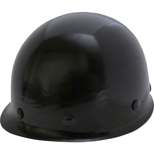 ミドリ安全　ＦＲＰ製ヘルメット　ブラック　ＭＰ型＿
