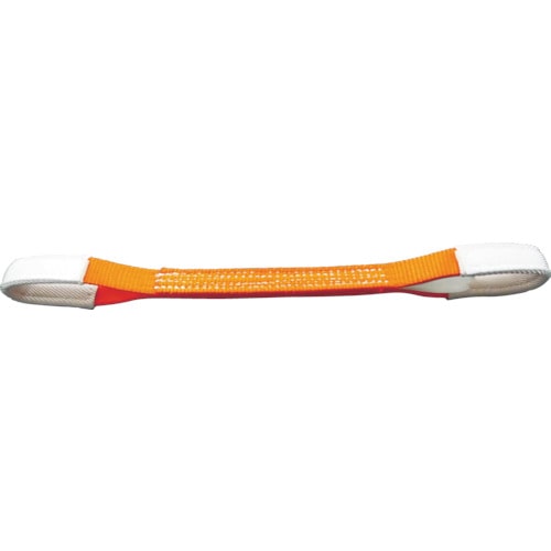 TRUSCO ベルトスリング 両端アイ形 25mmX0.5m_