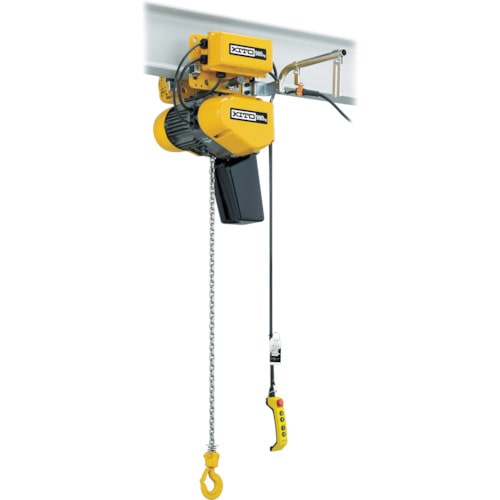 キトー EQ形電気チェーンブロック 電気トロリ結合形 125kg(IS)×4m_