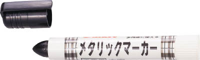 TRUSCO 工業用メタリックマーカー 中字 黒_