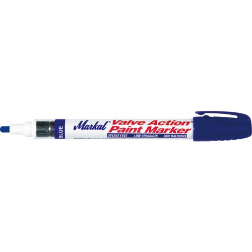 ＬＡＣＯ　Ｍａｒｋａｌ　工業用マーカー　「ＶＡＬＶＥ　ＡＣＴＩＯＮ」　青＿