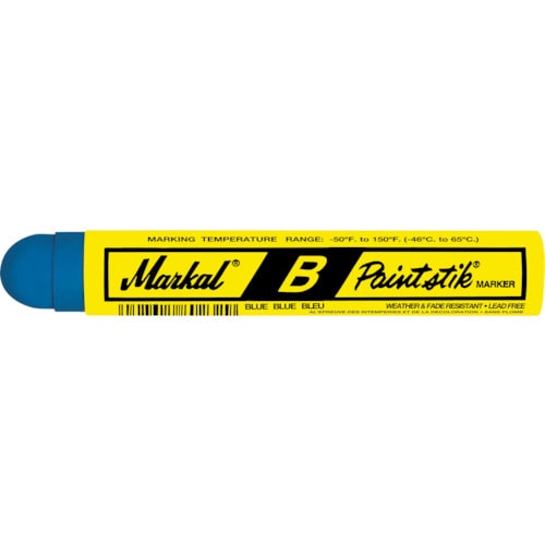 ＬＡＣＯ　Ｍａｒｋａｌ　工業用マーカー　ペイントスティック　Ｂ　青＿