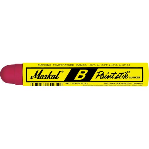 ＬＡＣＯ　Ｍａｒｋａｌ　工業用マーカー　ペイントスティック　Ｂ　赤＿