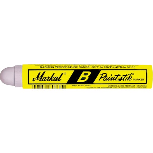 ＬＡＣＯ　Ｍａｒｋａｌ　工業用マーカー　ペイントスティック　Ｂ　ピンク＿