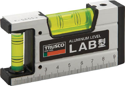 TRUSCO 箱型アルミレベル マグネット付 100mm_