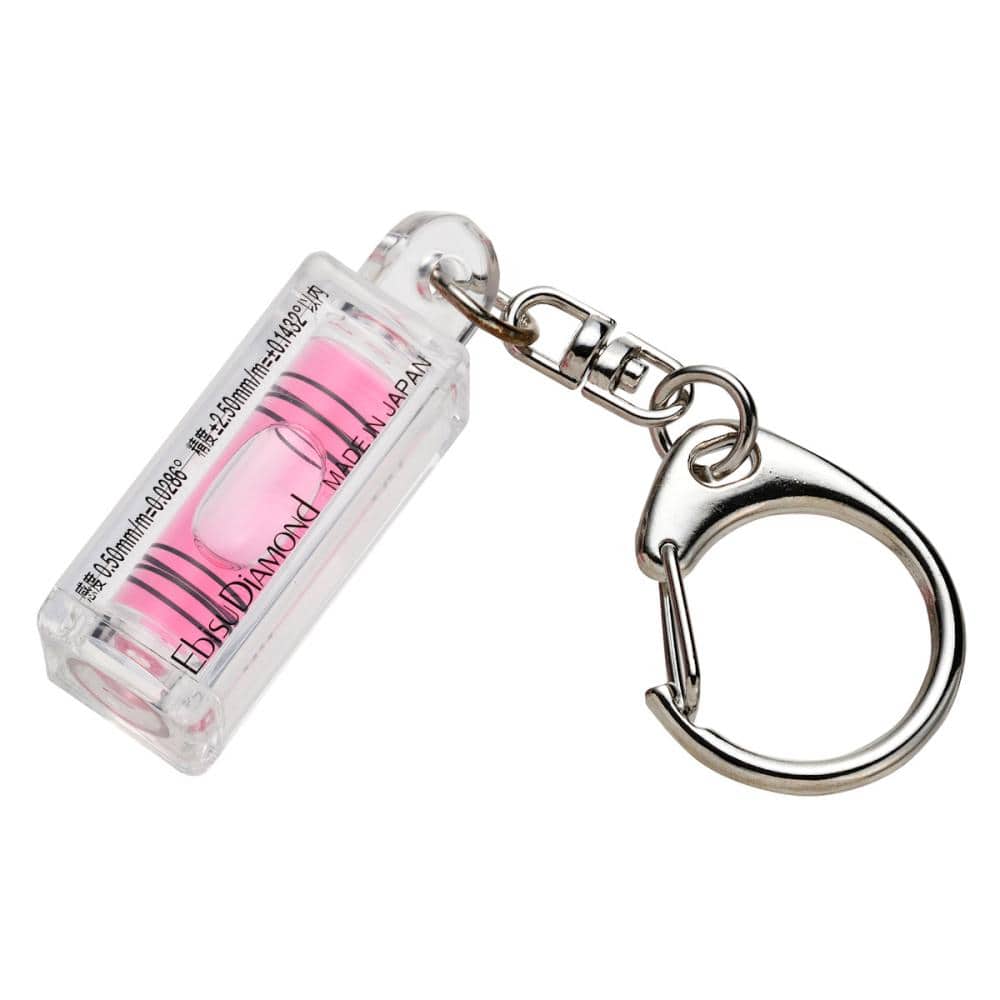 エビスダイヤモンド キーホルダーレベル ED-KEYR レッド
