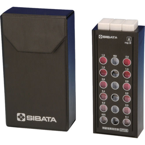 ＳＩＢＡＴＡ　残留塩素測定器ＤＰＤ法　樹脂板仕様　本体＿