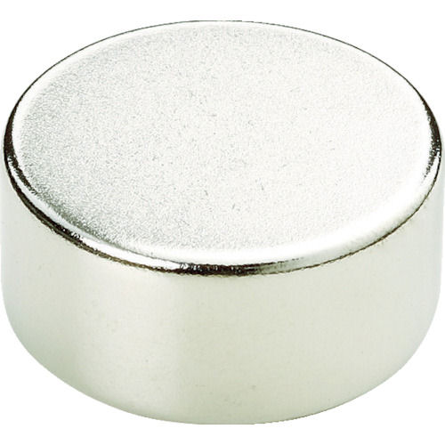 TRUSCO ネオジム磁石 丸形 外径13mmX厚み20mm 1個入_