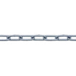 ニッサチェイン　鉄ユニクロ溶接リンクチェイン　５．５ｍｍ×３０ｍ＿