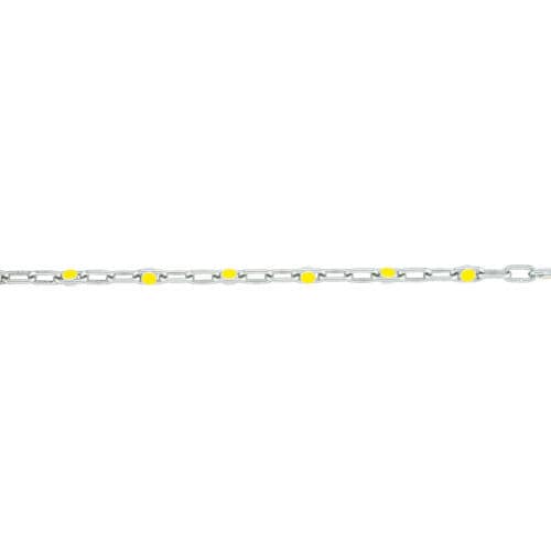 ＴＲＵＳＣＯ　ステンレスカットチェーン　チェーンアイ付　４．０ｍｍＸ２ｍ＿