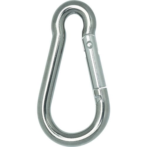 ＴＲＵＳＣＯ　国産ステンレスカラビナハーケン　Ｂ型　１２Ｘ１４０ｍｍ＿