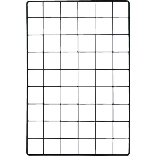 ＷＡＫＩ　メッシュパネル　４５０Ｘ６００ｍｍ　黒＿