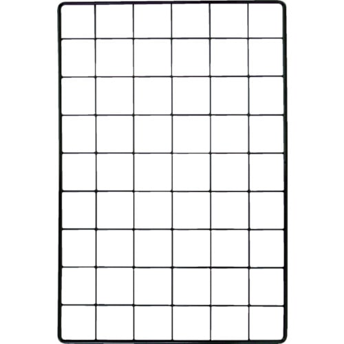 WAKI メッシュパネル 300X1200mm 黒_