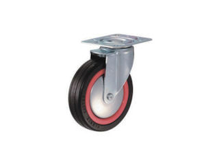 ハンマー M型 自在 ゴム車B入り125mm_