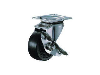 ハンマー オールステンレス S型自在 SP付 ゴム車65mm_