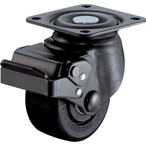 ハンマー 低床式重荷重用自在SP付ナイロン車B入り65mm_