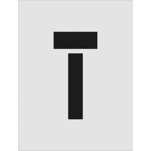 IM ステンシル T 文字サイズ250×125mm_