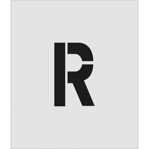 IM ステンシル R 文字サイズ150×95mm_